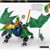 LEGO NINJAGO 71766 Dragone Leggendario di Lloyd, Set di Costruzioni con Drago Giocattolo Snodabile e Minifigure - immagine 8