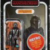 Hasbro Star Wars Retro Collection The Mandalorian (Beskar) Toy 9.5-cm-Scale The Mandalorian Collectible Action Figure, Accessories,Multicolore - immagine 3