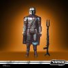 Hasbro Star Wars Retro Collection The Mandalorian (Beskar) Toy 9.5-cm-Scale The Mandalorian Collectible Action Figure, Accessories,Multicolore - immagine 4