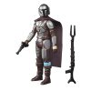 Hasbro Star Wars Retro Collection The Mandalorian (Beskar) Toy 9.5-cm-Scale The Mandalorian Collectible Action Figure, Accessories,Multicolore