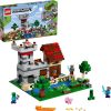 LEGO 21161 Minecraft The Crafting Box 3.0 2in1 Buildable Toy Castle, Fortress and Farm Set with Steve, Alex and Creeper Figures, Gift for Boys & Girls Standard packaging Single - immagine 2