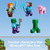LEGO 21161 Minecraft The Crafting Box 3.0 2in1 Buildable Toy Castle, Fortress and Farm Set with Steve, Alex and Creeper Figures, Gift for Boys & Girls Standard packaging Single - immagine 13