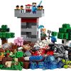 LEGO 21161 Minecraft The Crafting Box 3.0 2in1 Buildable Toy Castle, Fortress and Farm Set with Steve, Alex and Creeper Figures, Gift for Boys & Girls Standard packaging Single - immagine 6