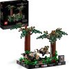 LEGO 75353 Star Wars Diorama Inseguimento con lo Speeder su Endor con Luke Skywalker, Principessa Leia e Scout Trooper, Set da Il Ritorno dello Jedi Collezione - immagine 2