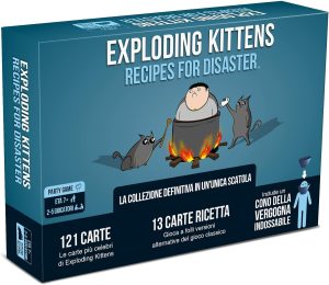 Asmodee Exploding Kittens: Recipes for Disaster Edizione in Italiano