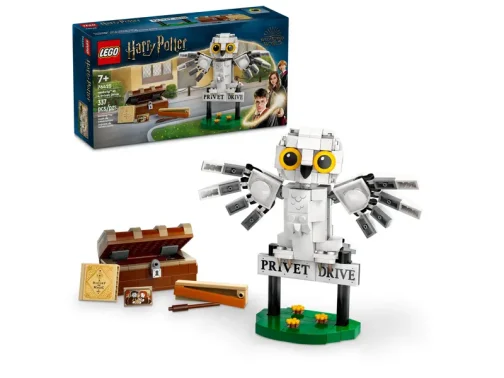 Lego 76425 Harry Potter Edvige al numero 4 di Privet Drive