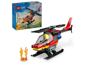 Lego 60411 City Elicottero dei pompieri