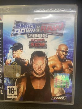 Smack Down vs Raw 2008 PS3 senza manuale