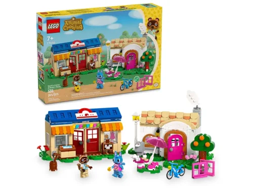 LEGO Animal Crossing 77050 Bottega di Nook e casa di Grinfia (Scatola Rovinata)