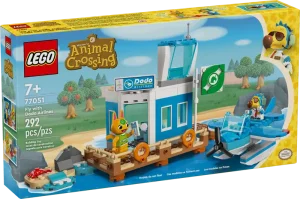 LEGO Animal Crossing 77051 In volo con la Dodo Airlines