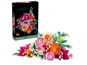 Lego Botanicals 10342 Bouquet di fiori rosa