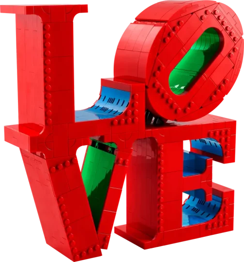 Lego Art 31214 LOVE (Robert Indiana) - immagine 3