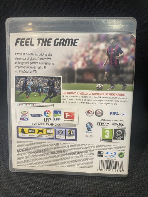 Fifa 15 PS3 senza libretto - immagine 2