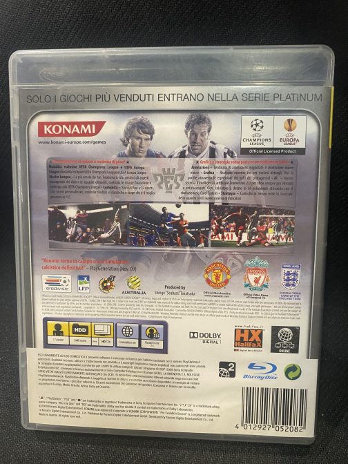 Pes 2010 Platinum  PS3 - immagine 2