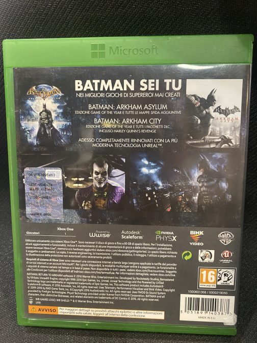 Batman Return to Arkham Xbox One - immagine 2