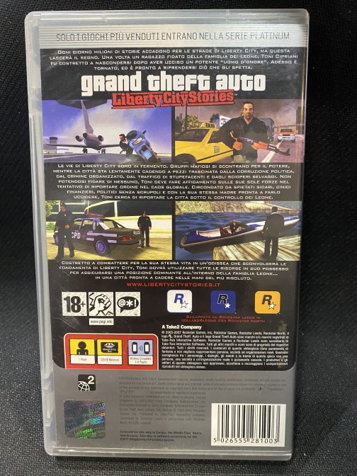 Grand theft Auto Liberty city Stories PSP Senza Manuale - immagine 2