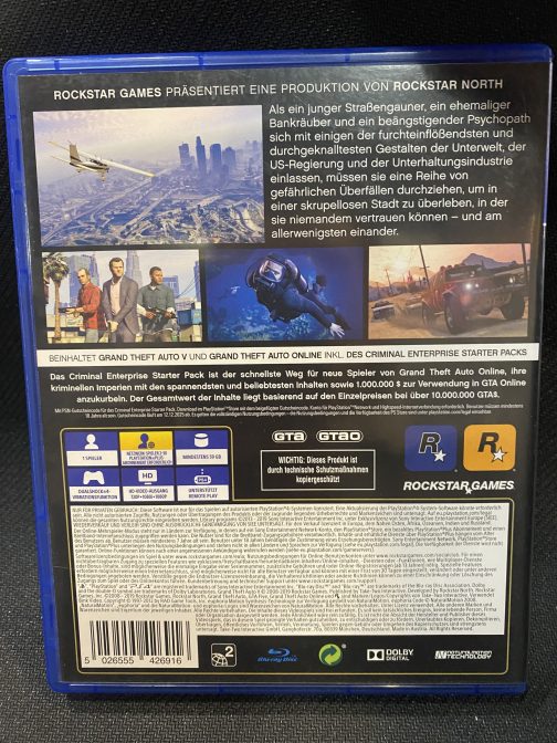 Grand Theft Auto 5 Premium edition (custodia Tedesca) - immagine 2