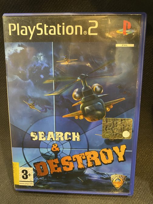 Search & Destroy PS2 Sony Playstation 2 senza manuale