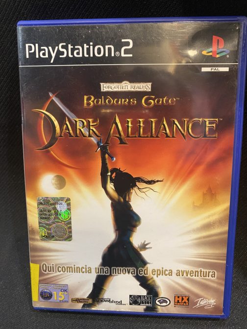 Baldurs Gate Dark Alliance  PS2 Sony Playstation 2