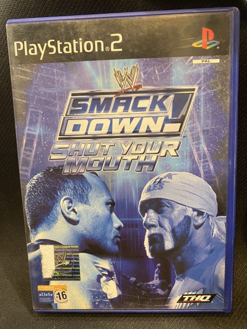 Smack Down Shut your Mouth PS2 Sony Playstation 2