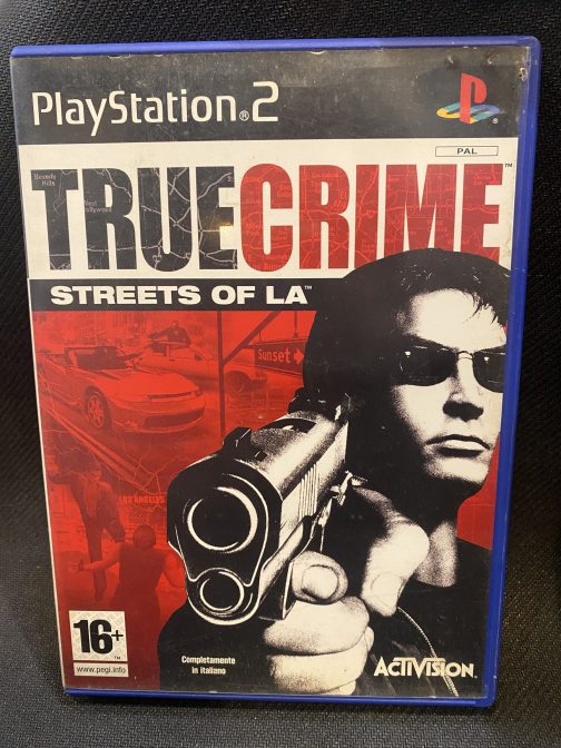 True Crime Streets of LA PS2 Sony Playstation 2 senza manuale