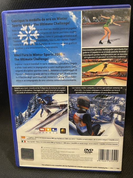 Winter Sports the ultimate Challenge 2008  PS2 Sony Playstation 2 senza manuale - immagine 2