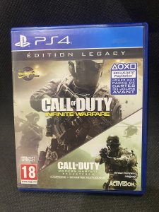 Call of Duty infinite warfare edition legacy PS4 custodia francese