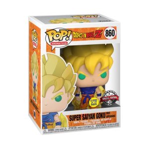 FUNKO POP DRAGON BALL Z - 860 SUPER SAYAN GOKU (EXCLUSIVE) 9 CM