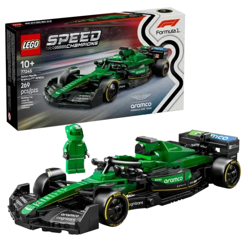 Lego Speed Champions 77245 Auto da corsa Aston Martin Aramco F1® AMR24