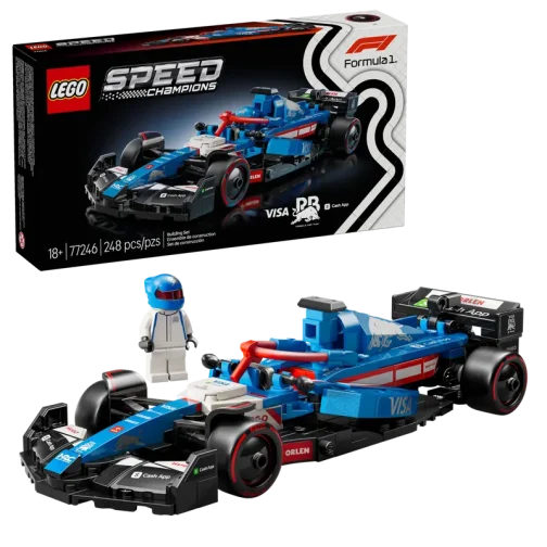 Lego Speed Champions 77246 Auto da corsa F1® Visa Cash App RB VCARB 01