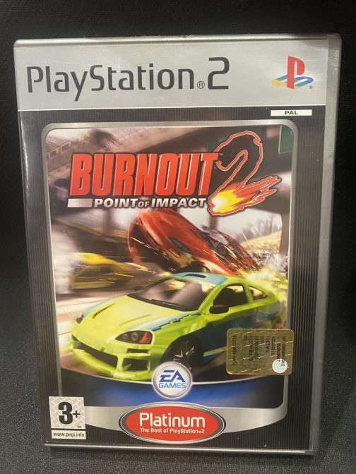 Burnout 2 Platinum PS2 Senza Manuale