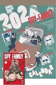 SPY X FAMILY 1 VARIANT + CALENDARIO 2024