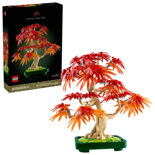 LEGO Botanicals 10348 Bonsai di acero rosso giapponese