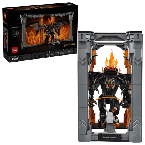 Lego Icons 10367 Il Signore degli Anelli: Book Nook del Balrog™