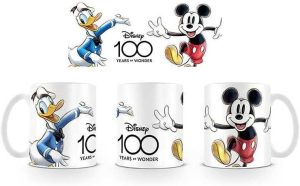 MICKEY & DONALD DISNEY 100TH MUG