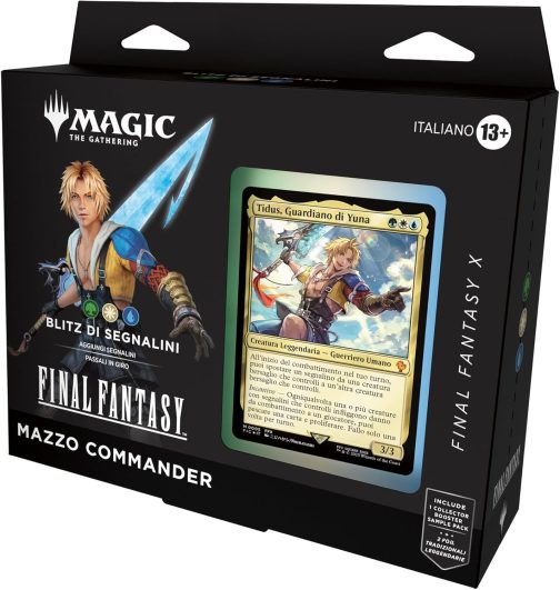 Mazzo Commander di Magic: The Gathering FINAL FANTASY X - Blitz di Segnalini (Versione Inglese)