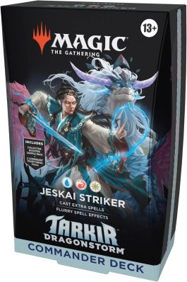 Mazzo Commander di Magic: The Gathering Tarkir: La Dracotempesta - Assalto Jeskai (Versione Inglese)