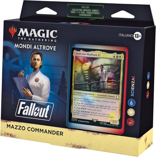 Mazzo Commander Magic The Gathering Fallout Scienza! Versione Italiana