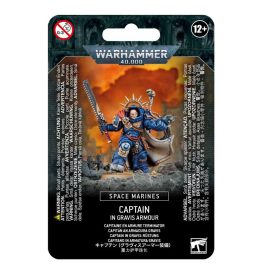 WARHAMMER 40000: Space Marines: Capitano in armatura Gravis