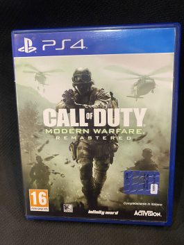 CALL OF DUTY MODERN WARFARE REMASTERED PS4