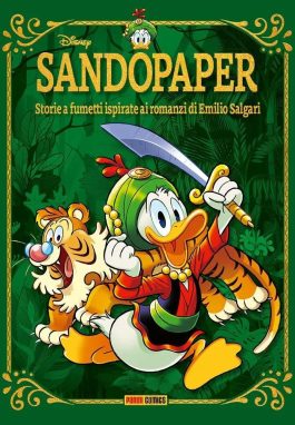 SANDOPAPER STORIE A FUMETTI ISPIRATE AI ROMANZI DI SALGARI