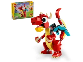 LEGO Creator 3 in 1 31145 Drago rosso