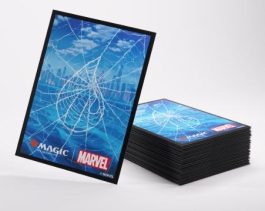 GAMEGENIC Magic: The Gathering - Marvel's Spider-Man - Premium Art Sleeves - Spider-Man Island