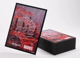 GAMEGENIC Magic: The Gathering - Marvel's Spider-Man - Premium Art Sleeves - Spider-Man Mountain