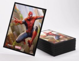 GAMEGENIC Magic: The Gathering - Marvel's Spider-Man - Premium Art Sleeves - Spider-Man