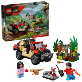 LEGO Jurassic World 76972 Fuga dal Raptor sul fuoristrada