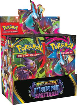 Pokemon Megaevoluzione Fiamme Spettrali Box 36 Buste ITA SEALED