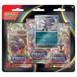 Pokemon Megaevoluzione Fiamme Spettrali Blister 3 Buste ITA