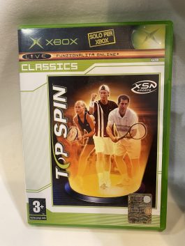 TOP SPIN MICROSOFT XBOX ITA COMPLETO