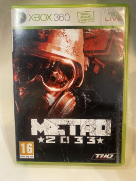 METRO 2033 MICROSOFT XBOX 360 COMPLETO ITA